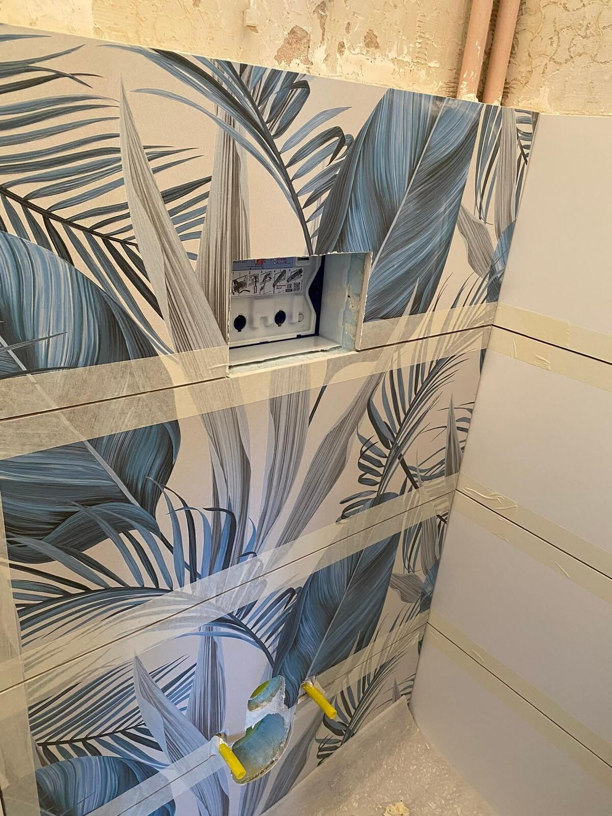 Création d’un wc suspendu